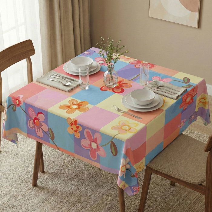 Hermia Mantel Multicolor 140 x 140 cm